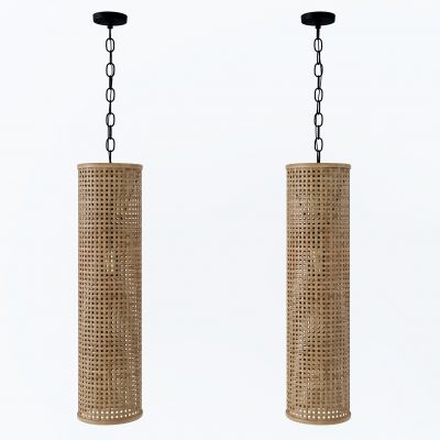 东南亚编织吊灯