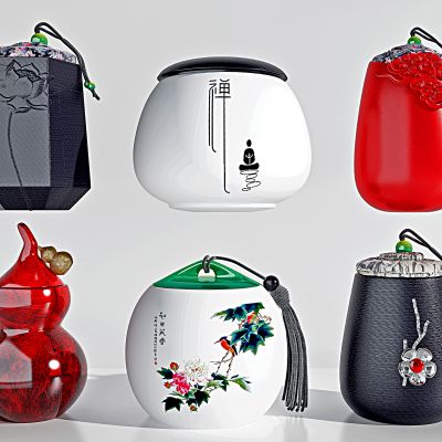 新中式茶叶罐陶罐