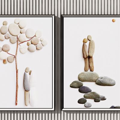 现代创意装饰挂画