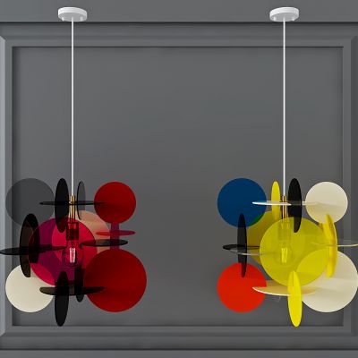 现代儿童吊灯3D模型