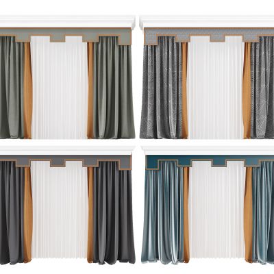 新中式布艺窗帘