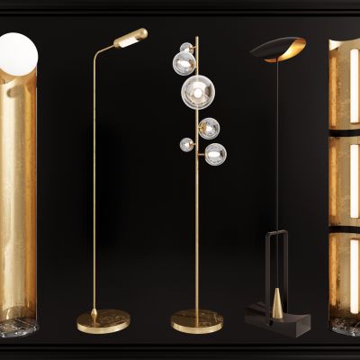 现代轻奢个性落地灯