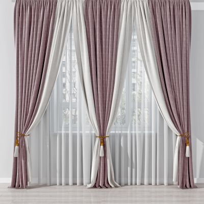 欧式布艺窗帘