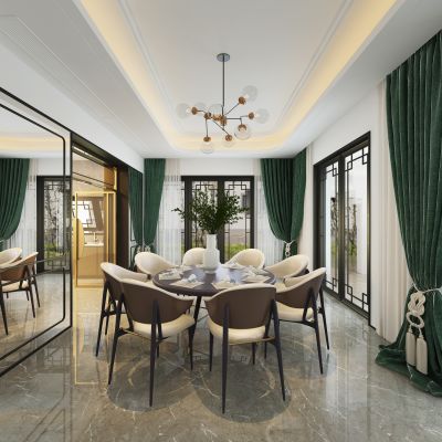 新中式轻奢餐厅