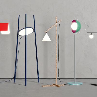 现代个性落地灯组合