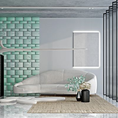 现代布艺弧形，异形沙发