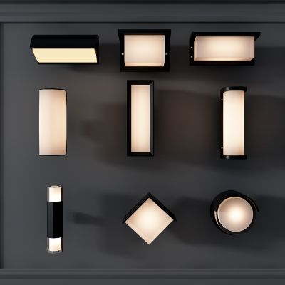 防水户外壁灯组合