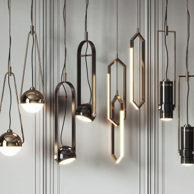 现代吊灯组合