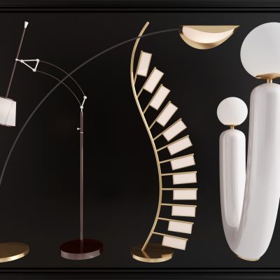 现代轻奢个性落地灯