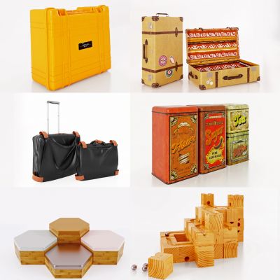 现代行李箱 包装盒 礼品盒