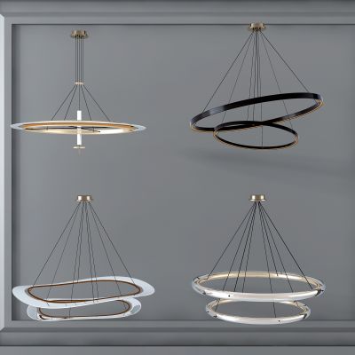 现代吊灯3D模型