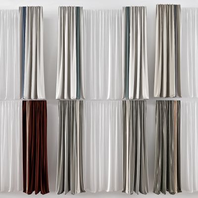 现代窗帘垂帘