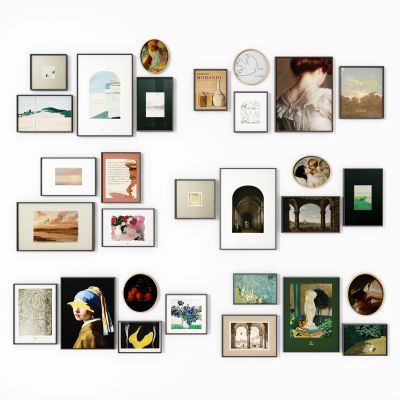 北欧艺术挂画，照片墙