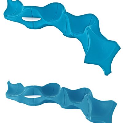 现代异形公共座椅沙发