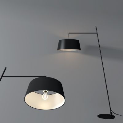 现代落地灯3D模型