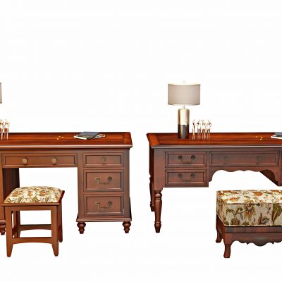 古典红木梳妆台