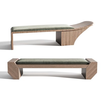 现代长凳