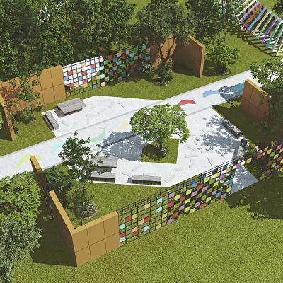 现代公园园林景观