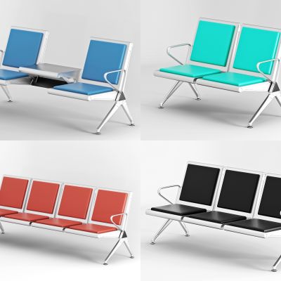 现代公共连排椅,公共座椅