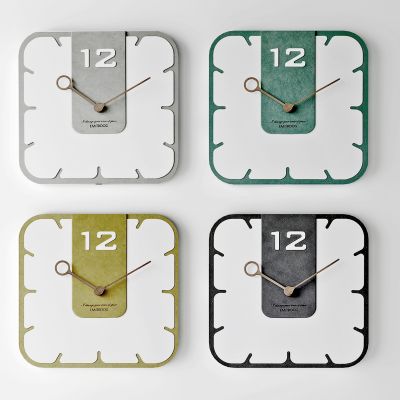 现代方形挂钟,钟表