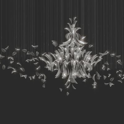 SY030_花瓣水晶灯