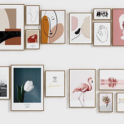 北欧艺术装饰画，挂画