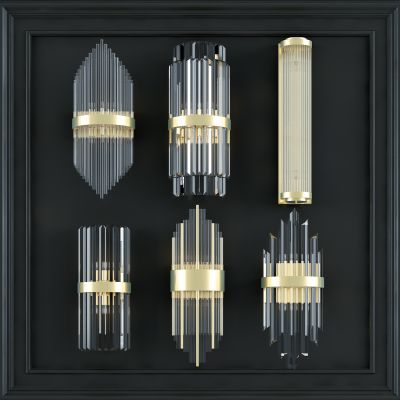 新中式壁灯 组合