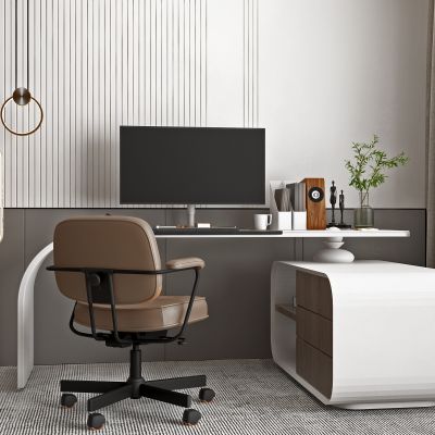 现代书桌椅学习桌组合