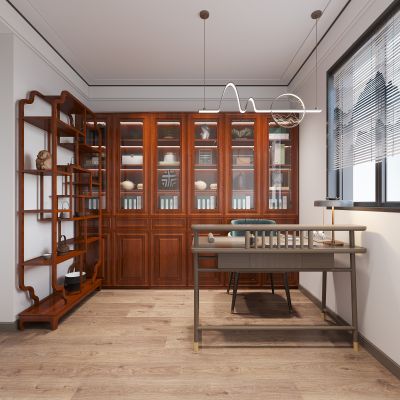 新中式书房