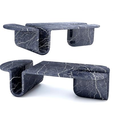 现代大理石茶几