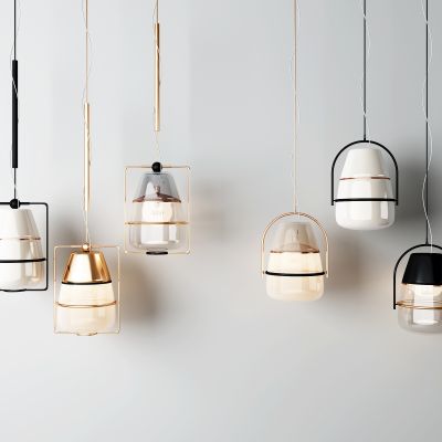 现代小吊灯3D模型