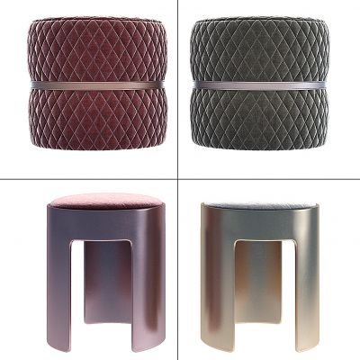 现代圆形凳子，圆墩，坐凳