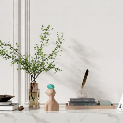 现代玻璃花瓶饰品摆件,花瓶 工艺品_