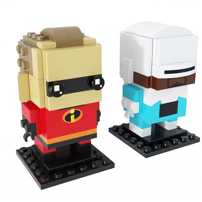 现代超能先生酷冰侠乐高玩具