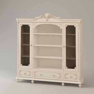 法式书柜 储物柜