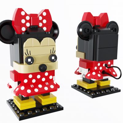 现代乐高米老鼠儿童玩具 摆件