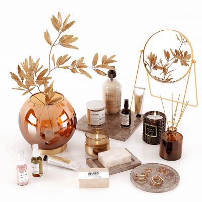 北欧装饰品摆件,花瓶,蜡烛化妆品