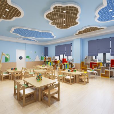 现代幼儿园教室