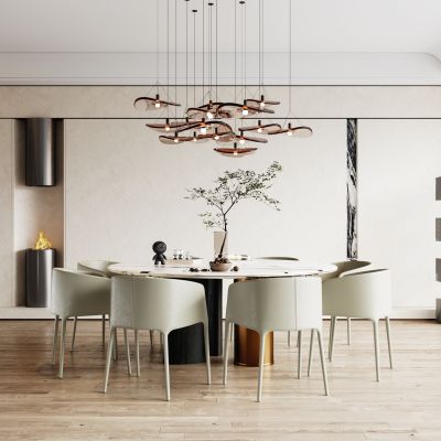 现代家居餐厅 餐桌椅组合