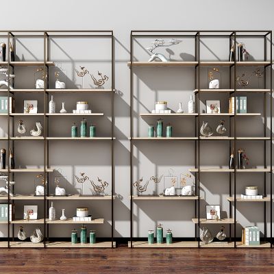 新中式书架摆件