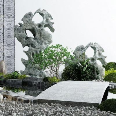 新中式庭院景观