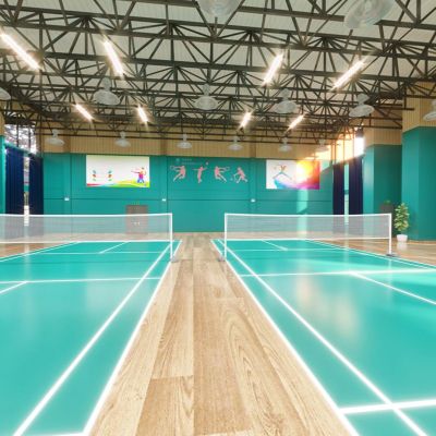 现代羽毛球馆