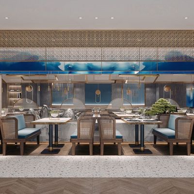 现代轻奢西餐厅
