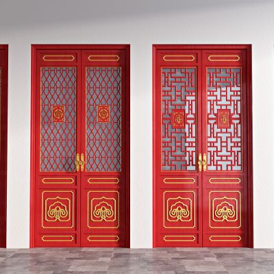古典双开门