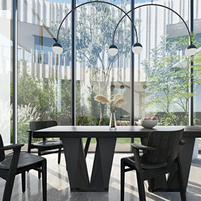 北欧餐桌椅组合