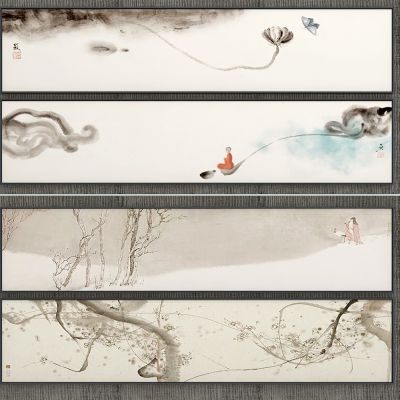 新中式装饰画，挂画