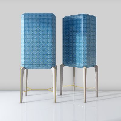 地中海轻奢高脚柜，装饰柜