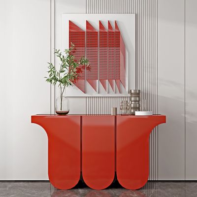 现代玄关装饰柜