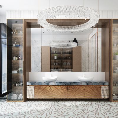 现代轻奢卫生间