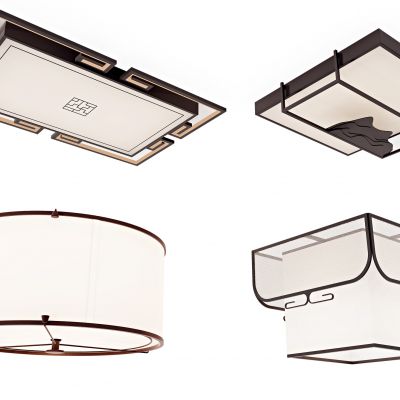 新中式吸顶灯组合